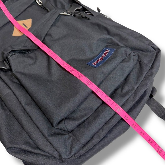 Jansport Main Campus Black Classic Backpack School Travel Outdoor Everyday Wear - Picture 13 of 16
